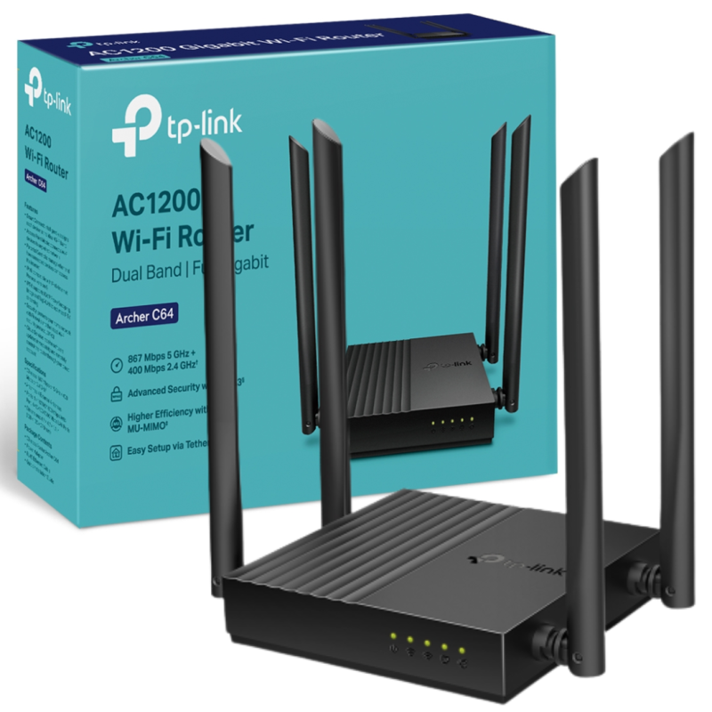 TP-Link Routeur Wi-Fi Gigabit double bande AC1200