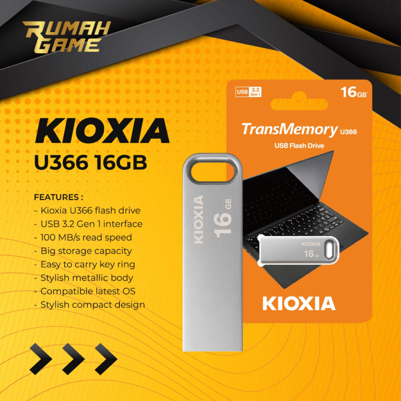 USB U366 KIOXIA 16GB