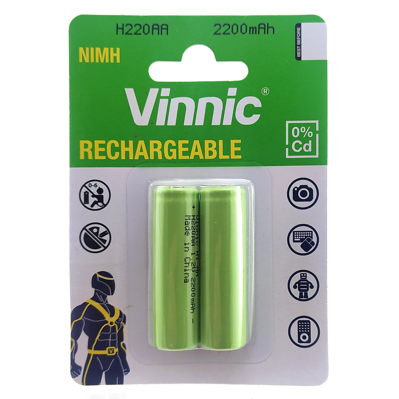 Pile Rechargeable Vinnic AA