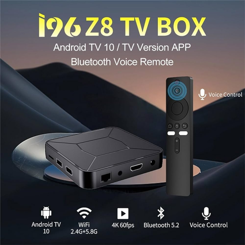 Android TV BOX i96 Z8 4K UHD