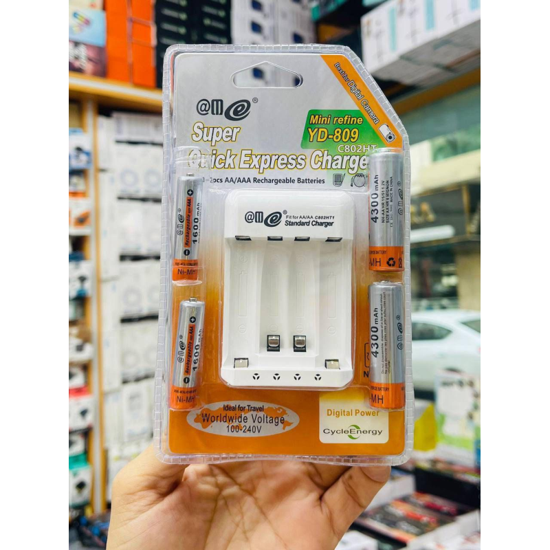 Chargeur piles rechargeables