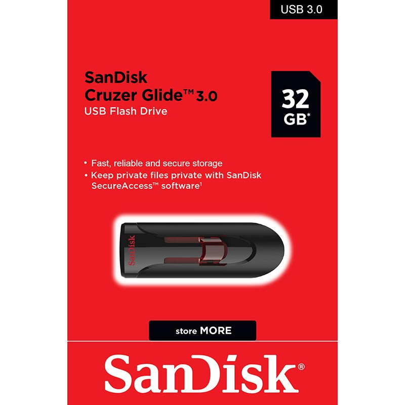 Sandisk Cruzer Glide 32GB USB 3.0