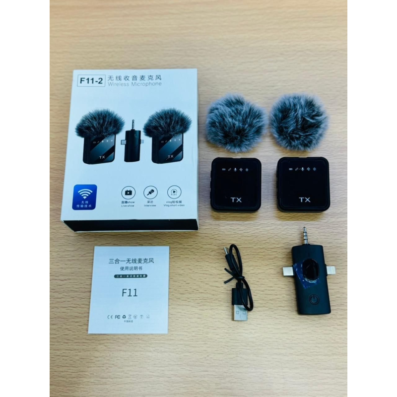 Microphone sans fil F11-2