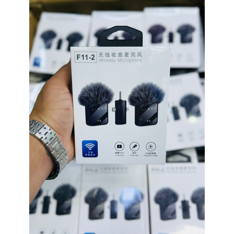 Microphone sans fil F11-2
