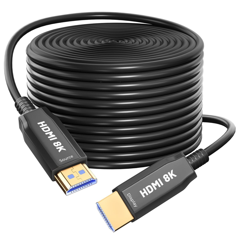 Câble HDMI 2.0/2.1 Fibre...